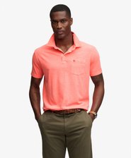 Classic Cotton Linen Polo Shirt