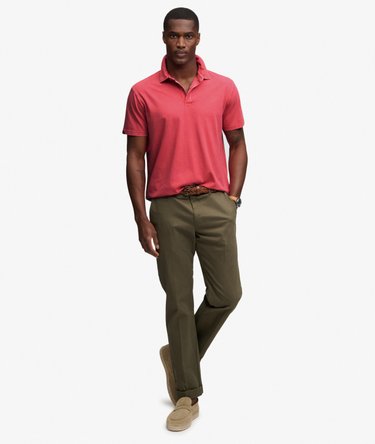 Essential Jersey Polo Shirt Image 3