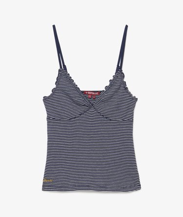 Athletic Essentials V-Neck Waffle Cami Top Image 7