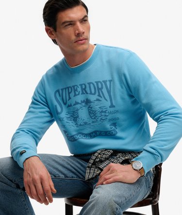 Retro Outdoor Relaxed Sweatshirt Image 2