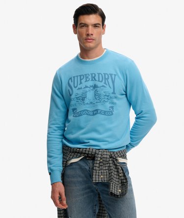Retro Outdoor Relaxed Sweatshirt Image 1