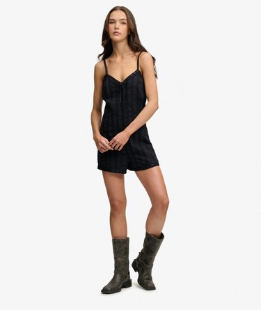 Lace Cami Playsuit Image 3