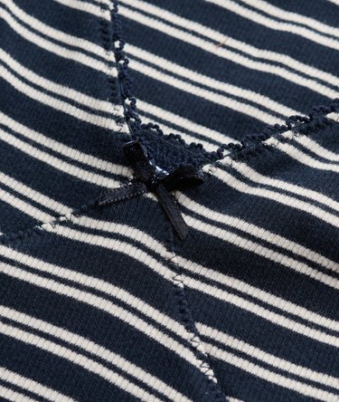 Stripe Ribbed Jersey Maxi Dress Image 7