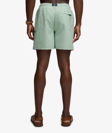 Printed Logo 16-Inch Swim Shorts Image 4