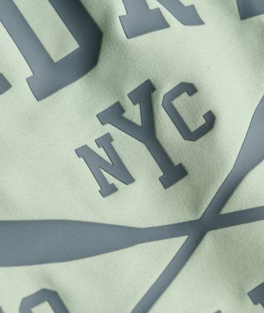 Printed Logo 16-Inch Swim Shorts Image 8