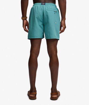 Printed Logo 16-Inch Swim Shorts Image 4
