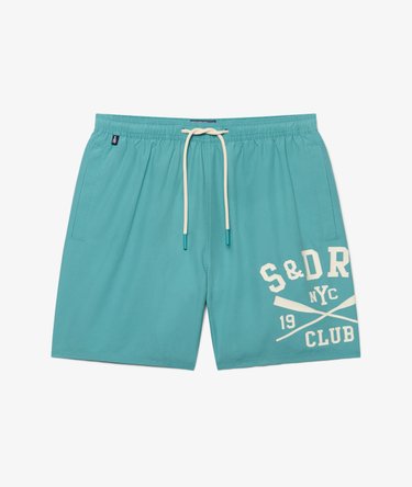 Printed Logo 16-Inch Swim Shorts Image 9
