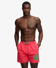 Printed Logo 16-Inch Swim Shorts