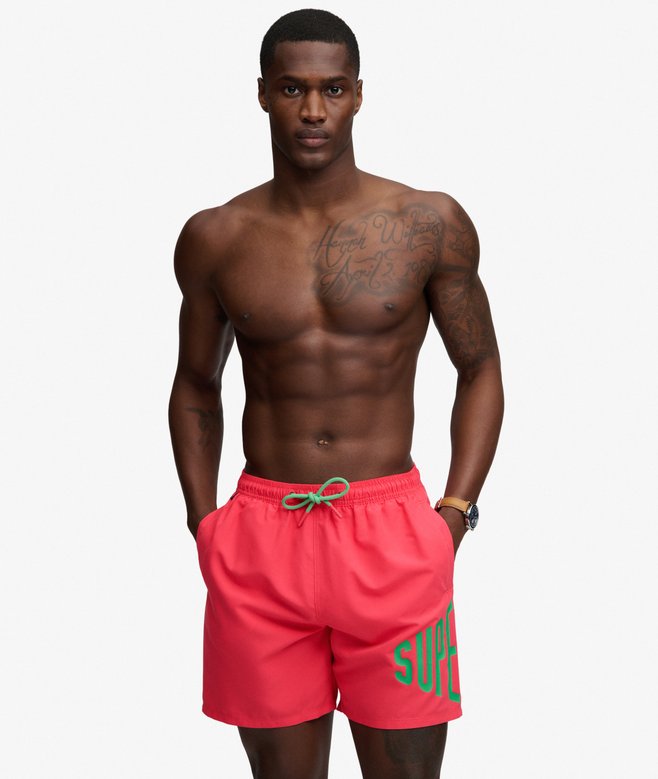 Printed Logo 16-Inch Swim Shorts (2) 4.5 out of 5 stars, 2 reviews More Colours Available Price £24.49 Price reduced from £34.99 to You Save 30%