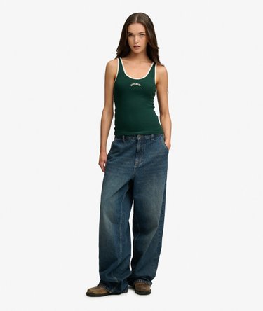 Essential Logo Tanktop mit Rundhalsausschnitt Image 3