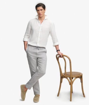 Merchant Linen Pants Image 2