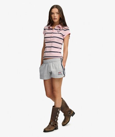 Athletic Essentials retroshort met wafeltextuur Image 5