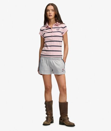 Athletic Essentials retroshort met wafeltextuur Image 1