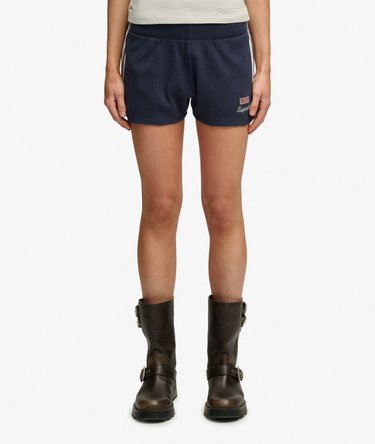 Athletic Essentials retroshort met wafeltextuur Image 3