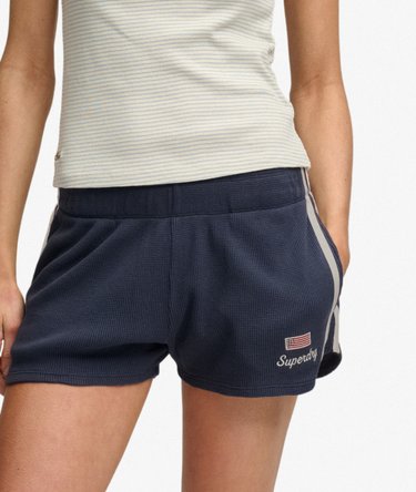 Athletic Essentials retroshort met wafeltextuur Image 2
