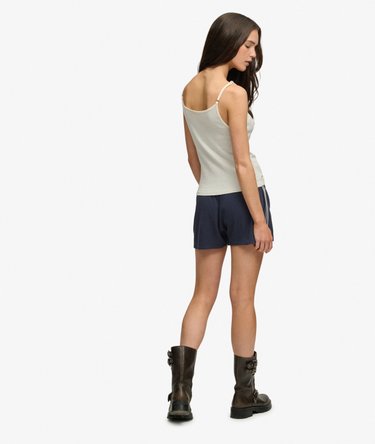 Athletic Essentials retroshort met wafeltextuur Image 6