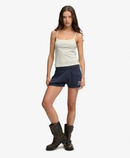 Athletic Essentials retroshort met wafeltextuur