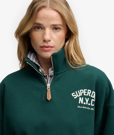 Country Club Appliqu&eacute; Half Zip Image 4