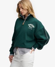 Country Club Appliqu&eacute; Half Zip