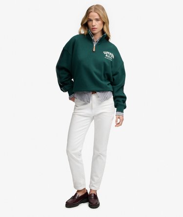 Country Club Appliqu&eacute; Half Zip Image 3