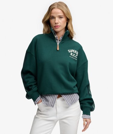 Country Club Appliqu&eacute; Half Zip Image 1