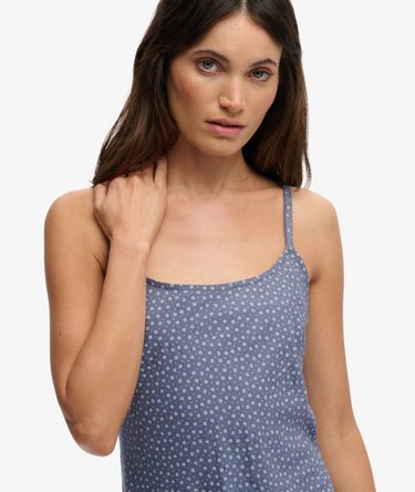 Printed Cami Maxi Dress Image 3