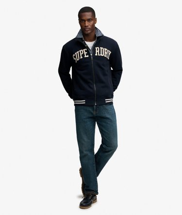 Vintage Athletic Track Jacket Image 3