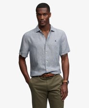 Camicia in Lino a Maniche Corte Riviera