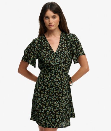 Mini Swing Wrap Dress Image 1