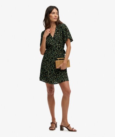 Mini Swing Wrap Dress Image 3