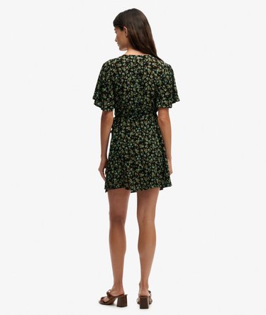 Mini Swing Wrap Dress Image 6