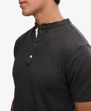 Classic Cotton Linen Short Sleeve Grandad T-shirt