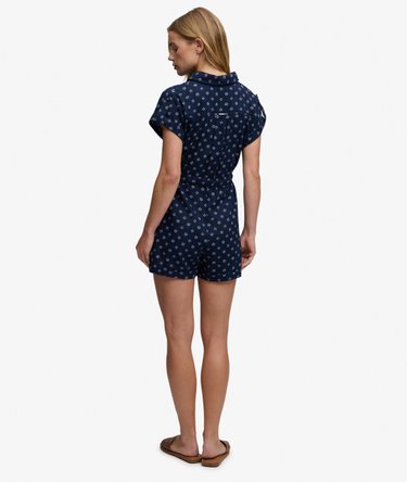 Belted Utility Playsuit Image 6