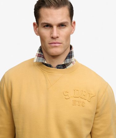 Vintage Athletic Tonal Crew Sweatshirt Image 4