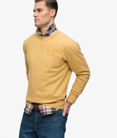 Vintage Athletic Tonal Crew Sweatshirt Image 2