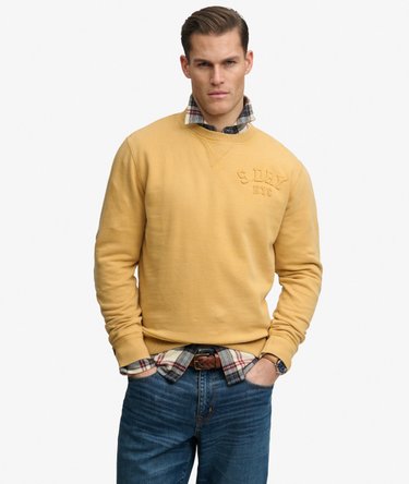 Vintage Athletic Tonal Crew Sweatshirt Image 1