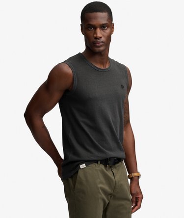Classic Cotton Linen Tank Top Image 2