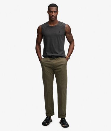 Classic Cotton Linen Tank Top Image 3