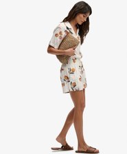 Cotton Printed Beach Shorts