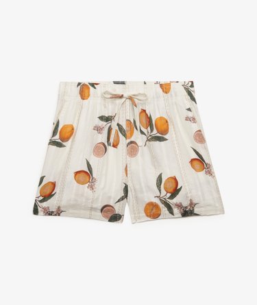 Cotton Printed Beach Shorts Image 8