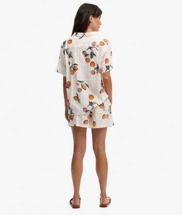 Cotton Printed Beach Shorts Image 6