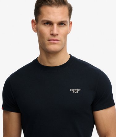 T-shirt Essential Logo Serif Brod&eacute; Image 4