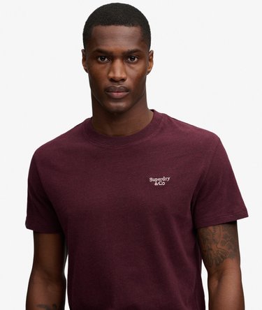 T-shirt Essential Logo Serif Brod&eacute; Image 4