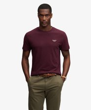 Essential Serif Logo Embroidered T-Shirt