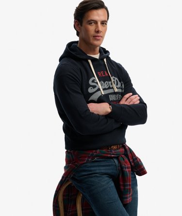 Vintage Logo Classic Hoodie Image 2