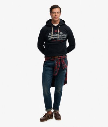Vintage Logo Classic Hoodie Image 3