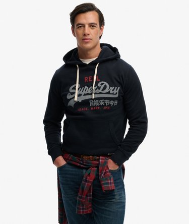 Vintage Logo Classic Hoodie Image 1