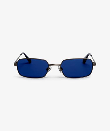 Metal Rectangle Sunglasses Image 3