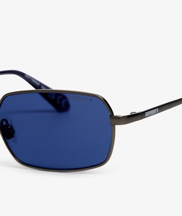Metal Rectangle Sunglasses Image 4