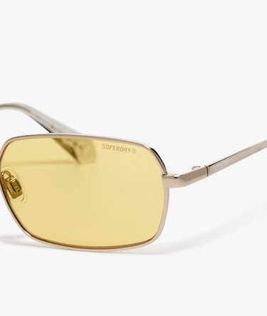 Metal Rectangle Sunglasses Image 4